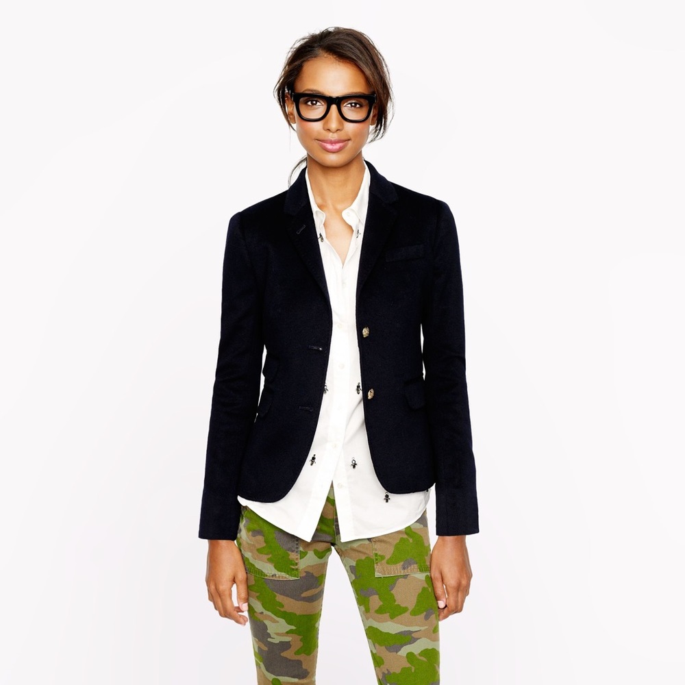 J. Crew Schoolboy Blazer - Black